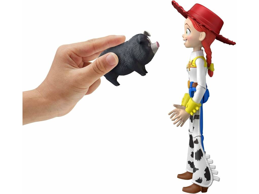Toy Story 5 Figura Vaquera Jessie Cantarina de 29 cm con Frases y Sonidos