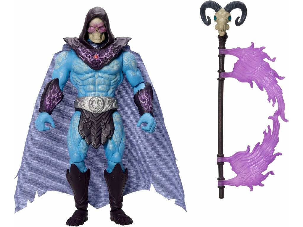 Masters Of The Universe Figura Skeletor Ataque del Báculo Havoc de 15 cm
