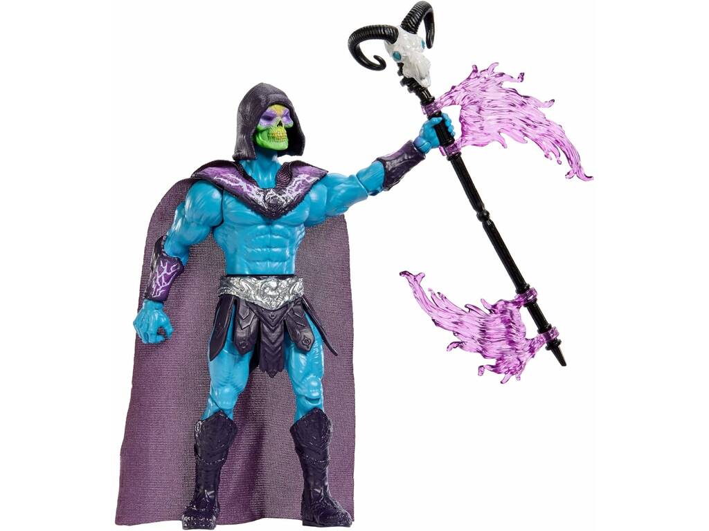 Masters Of The Universe Figura Skeletor Ataque del Báculo Havoc de 15 cm