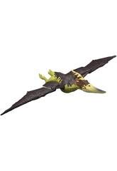 Jurassic World Survival Figura Pteranodon Rugido Salvaje de 30 cm con Luz