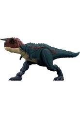 Figurine Carnotaurus Bites impitoyables de 44 cm de la collection Jurassic World Survival