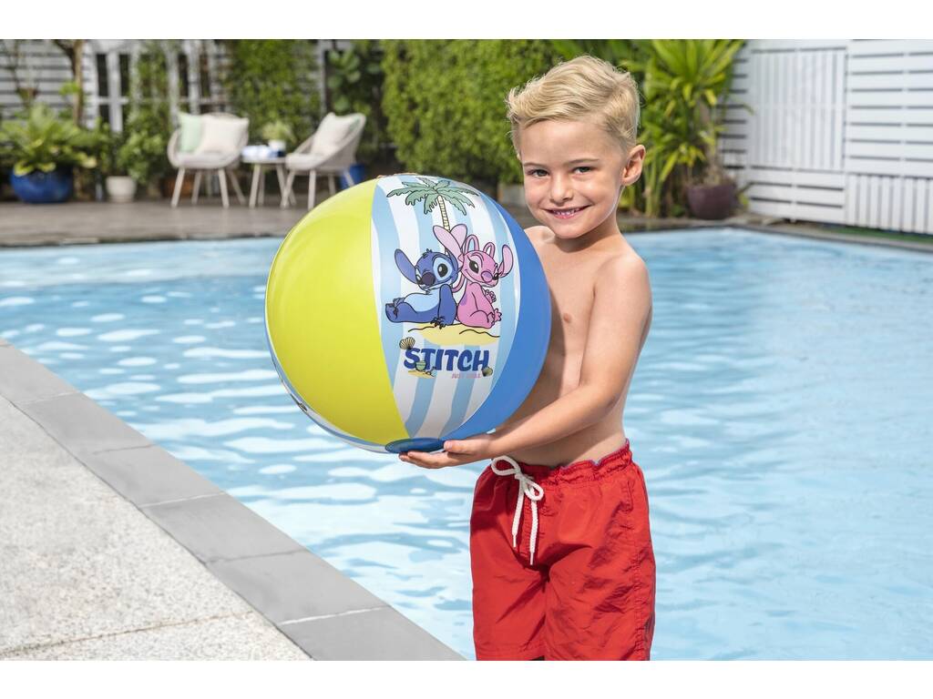 Ballon gonflable Disney Stitch 51 cm Stitch et Angel Bestway 9104T