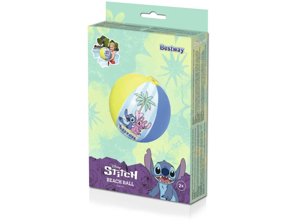 Ballon gonflable Disney Stitch 51 cm Stitch et Angel Bestway 9104T