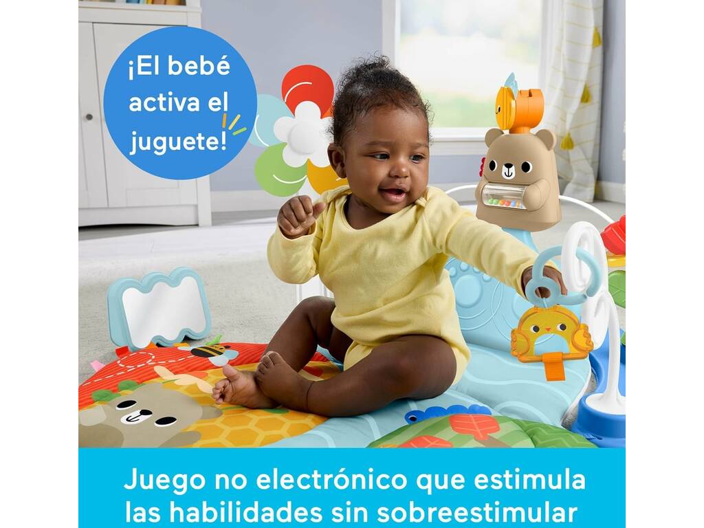 Fisher Price Gimnasio de Actividades 3 en 1 Pataditas y Balanceo