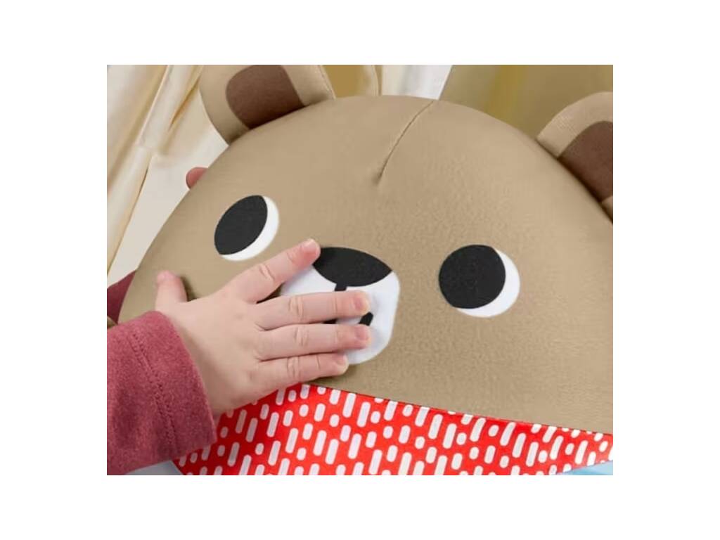 Fisher Price Osito Inflable Golpea y Balancea del Bosque de la Amistad de 33 cm