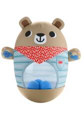 Ourson gonflable Fisher-Price Tapote et balance-toi de la collection La forêt de l'amitié, 33 cm
