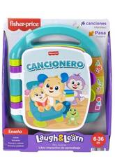 Fisher-Price Rire et apprendre recueil de chansons et livre interactif d'apprentissage