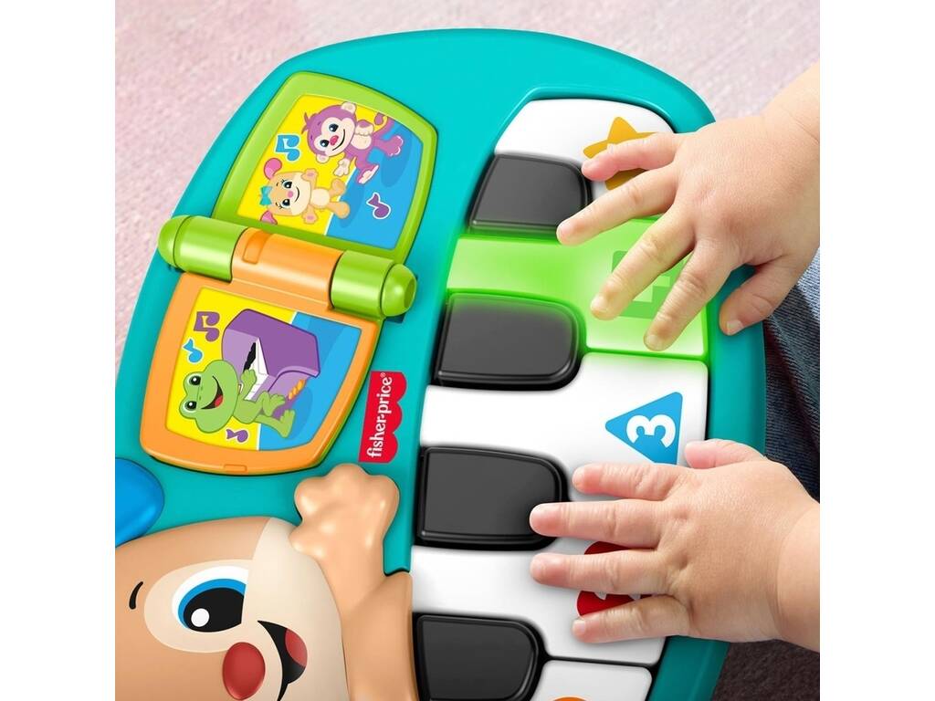 Fisher Price Ríe y Aprende Piano de Aprendizaje de Perrito