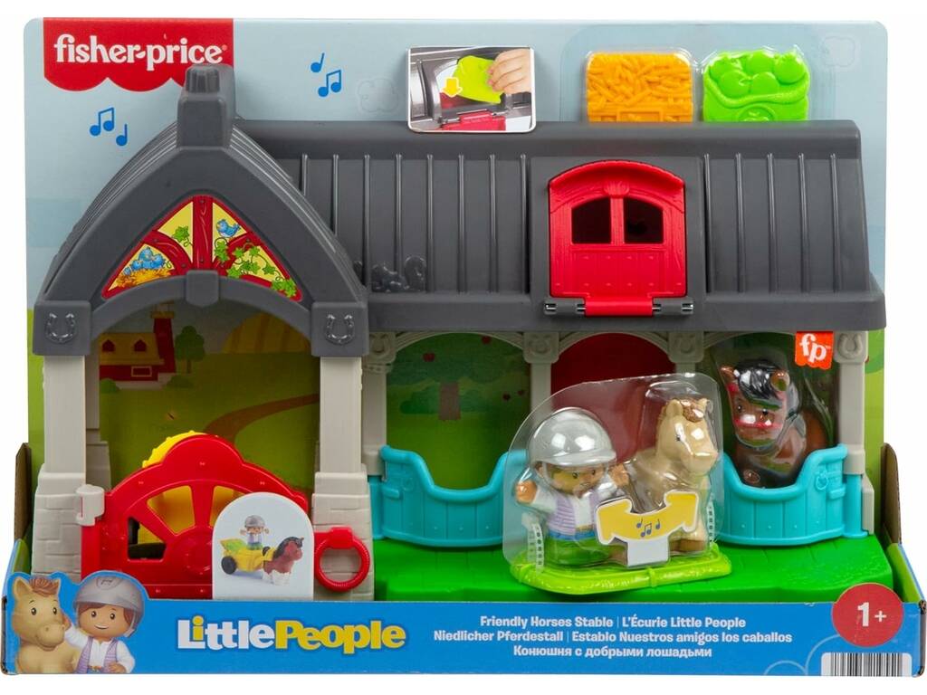 Fisher Price Little People Establo Nuestros Amigos los Caballos