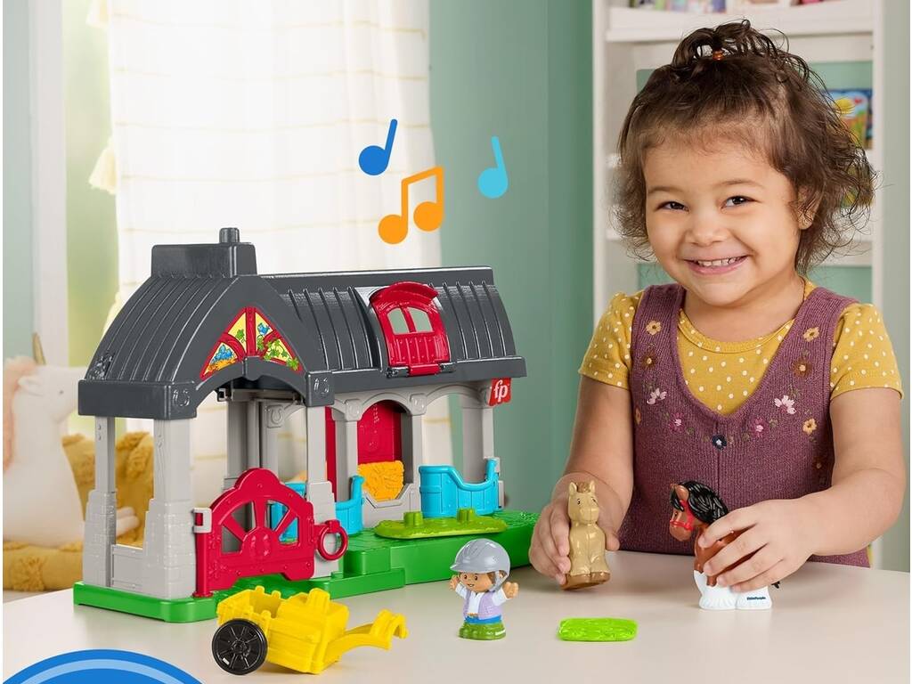 Fisher Price Little People Establo Nuestros Amigos los Caballos