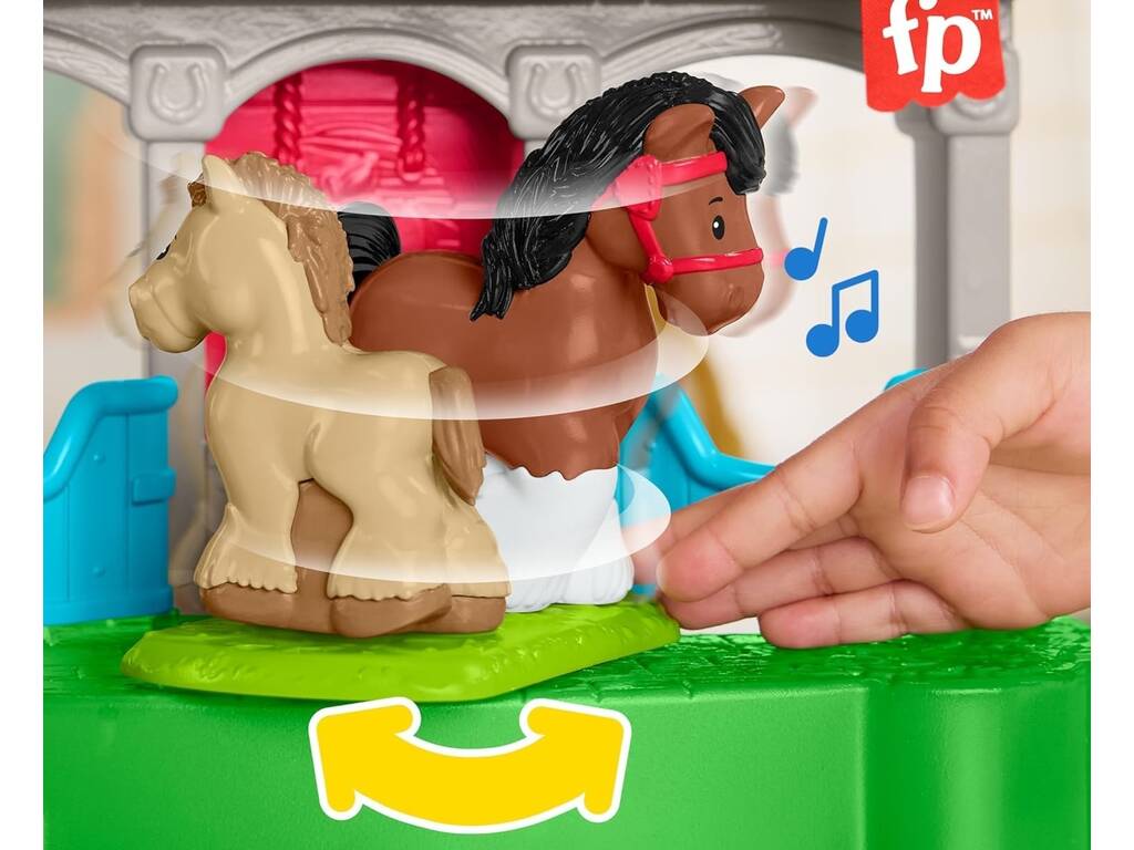 Fisher Price Little People Establo Nuestros Amigos los Caballos