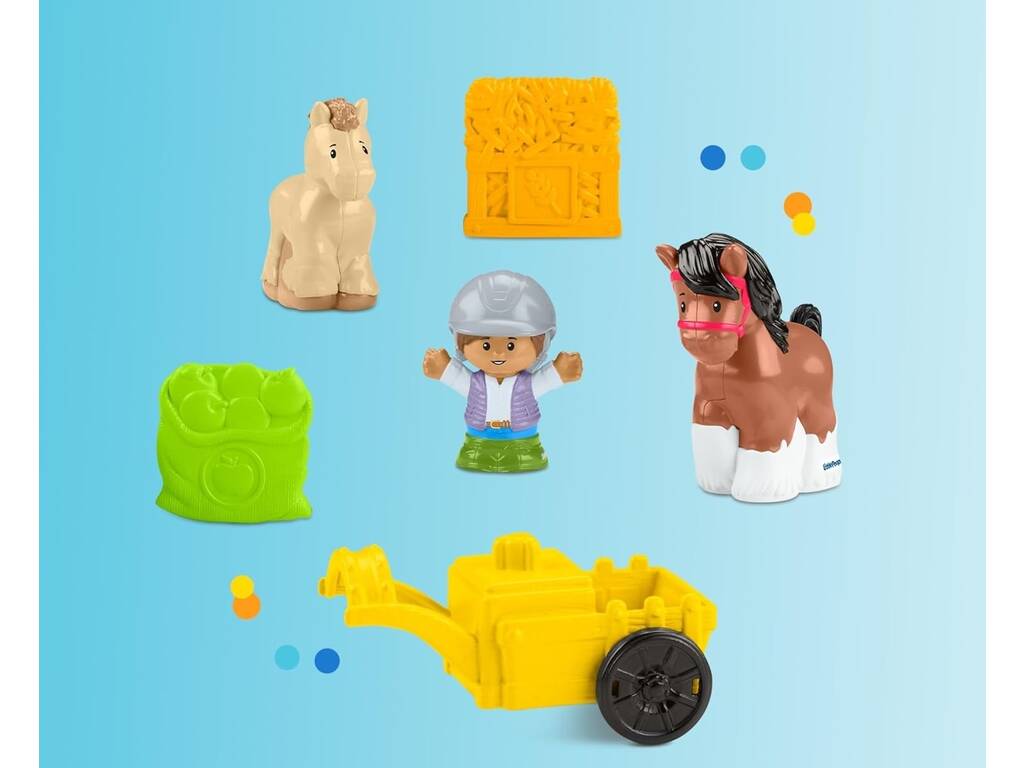 Fisher Price Little People Establo Nuestros Amigos los Caballos