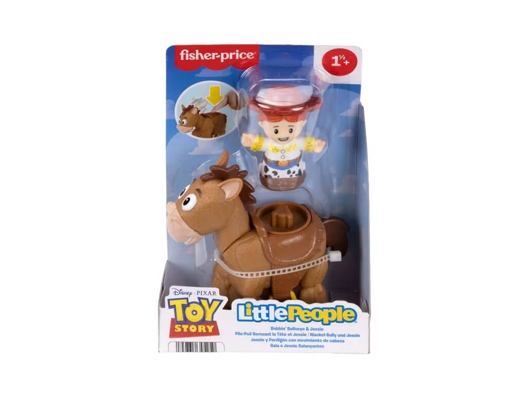 Fisher Price Little People Toy Story Pack Jessie y Perdigón con Movimiento