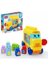 Fisher-Price Mega Bloks Bus avec chiffres à encastrer, 45 pièces