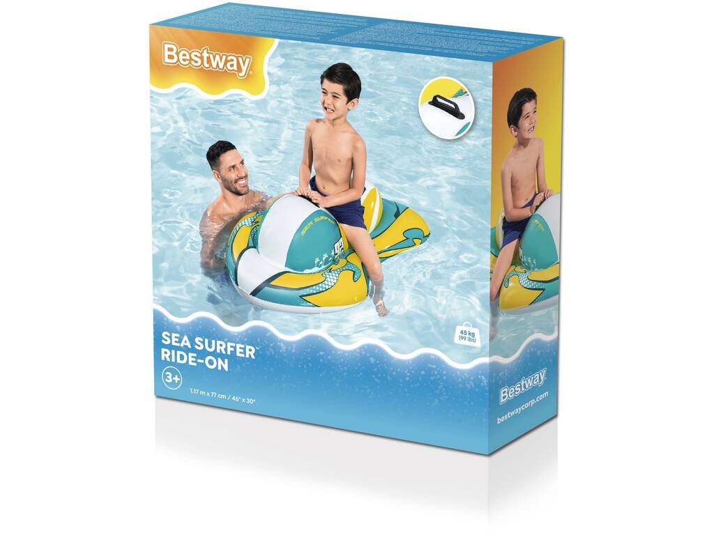 Moto de Agua Hinchable Sea Surfer 92 de 117x77 cm Bestway 41540