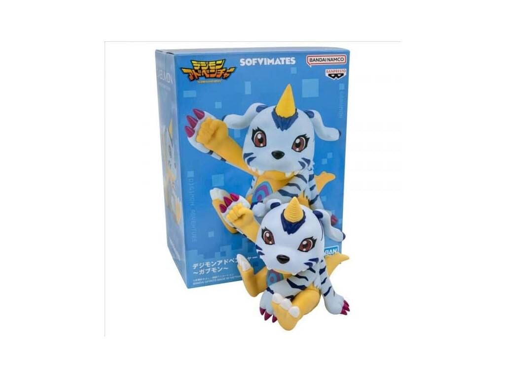 Digimon Adventure Sofvimates Figurine Gabumon de 10 cm