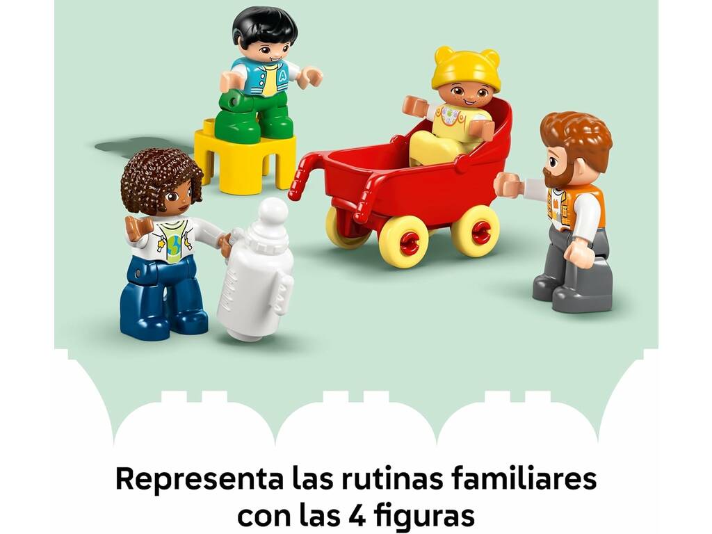 Lego Duplo Casa Familiar Moderna 3 en 1 con Figuras