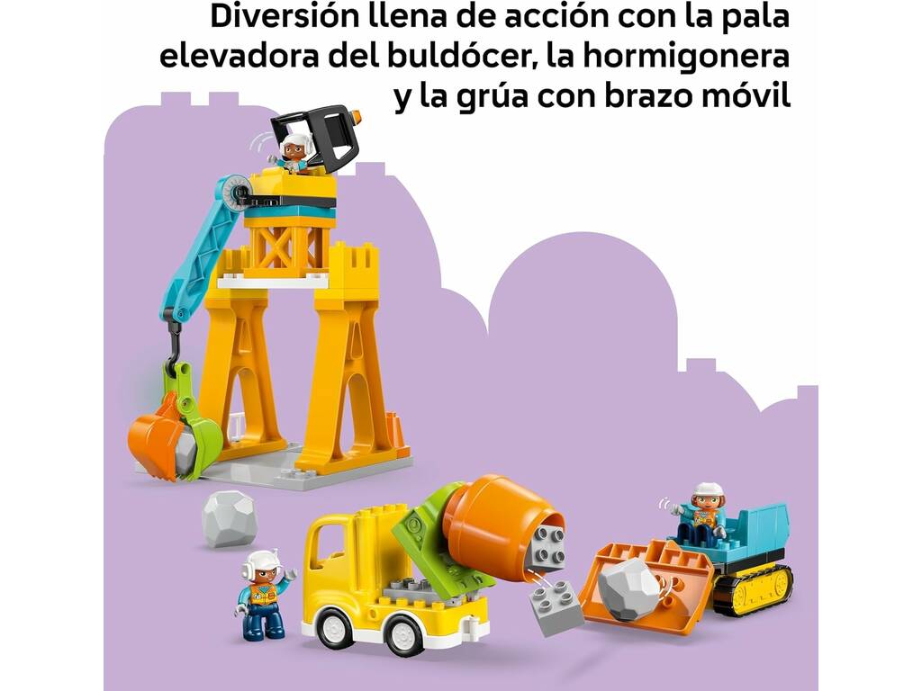 Lego Duplo Obra y Vehículos de Construcción 3 en 1