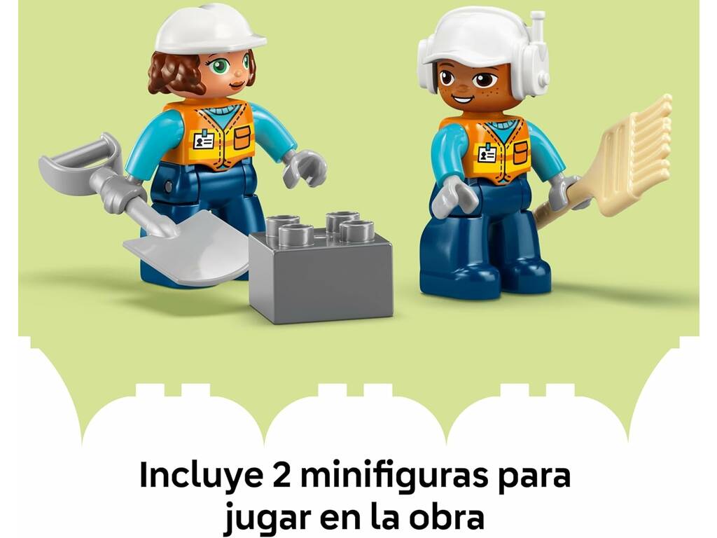 Lego Duplo Obra y Vehículos de Construcción 3 en 1