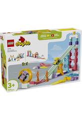 Lego Duplo Rampas Criativas 3 em 1 com Veículos