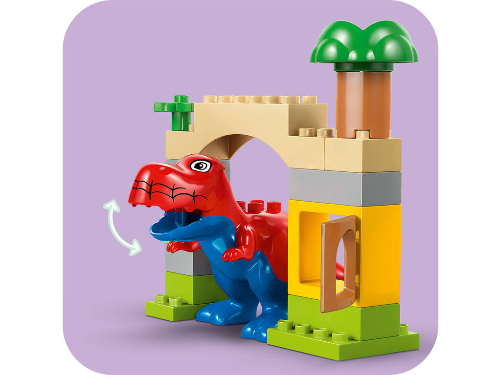 Lego Duplo Marvel Spidey And His Amazing Friends Dinosaurio Spidey vs Duende Verde