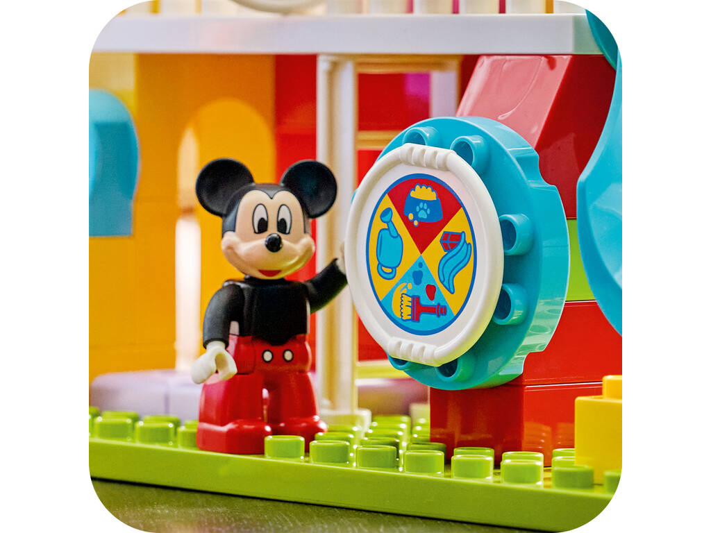 Lego Duplo Disney Jr Casa de Mickey Mouse con Minnie y Pluto
