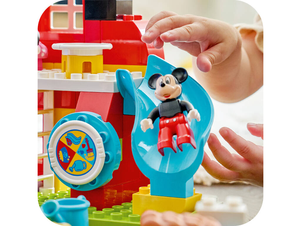 Lego Duplo Disney Jr Casa de Mickey Mouse con Minnie y Pluto