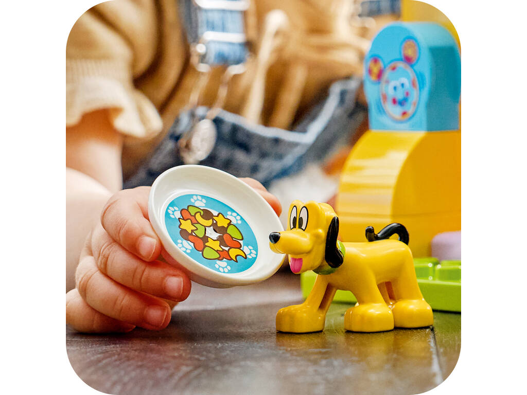 Lego Duplo Disney Jr Casa de Mickey Mouse con Minnie y Pluto