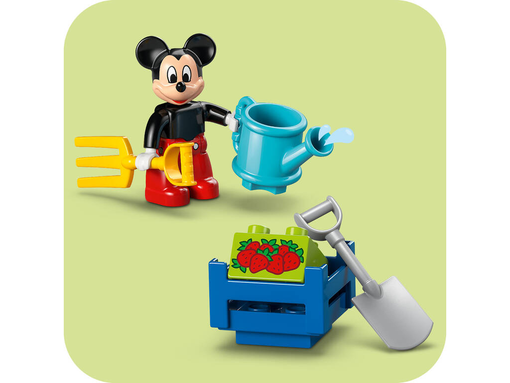 Lego Duplo Disney Jr Casa de Mickey Mouse con Minnie y Pluto