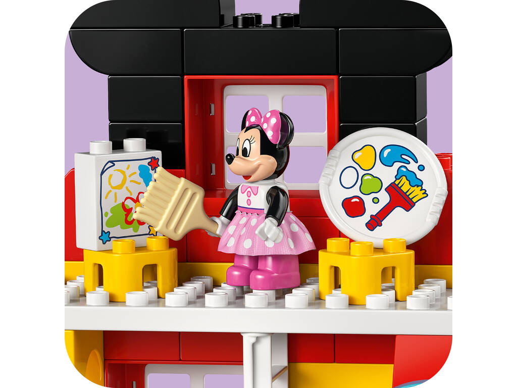 Lego Duplo Disney Jr Casa de Mickey Mouse con Minnie y Pluto