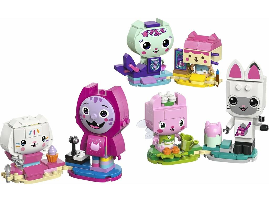 Lego La Casa de Muñecas de Gabby Amigos Felinos para Construir de Gabby