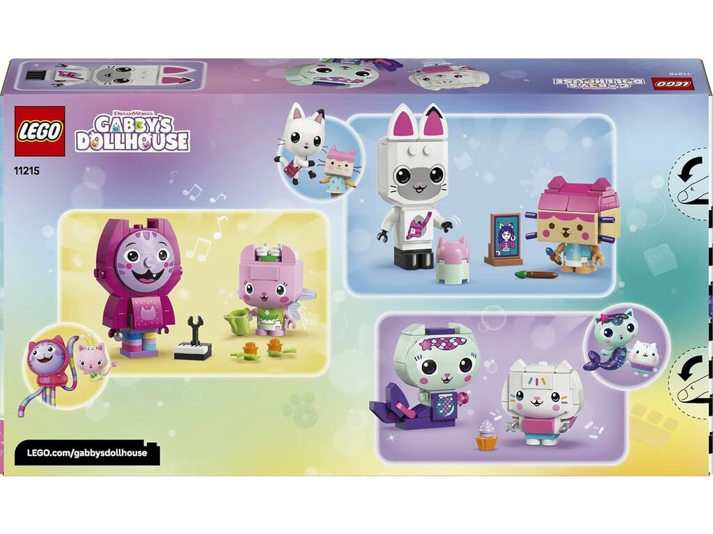 Lego La Casa de Muñecas de Gabby Amigos Felinos para Construir de Gabby
