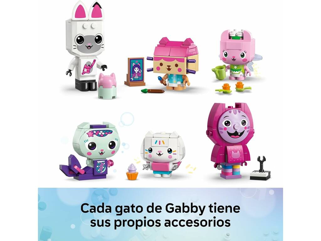 Lego La Casa de Muñecas de Gabby Amigos Felinos para Construir de Gabby