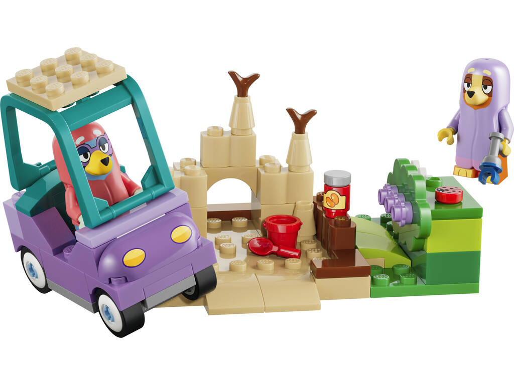LEGO Bluey Omas mit Bingo und Bluey