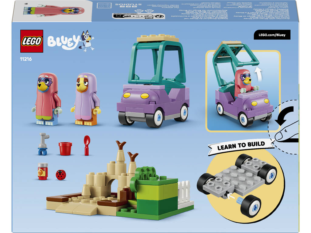 LEGO Bluey Omas mit Bingo und Bluey