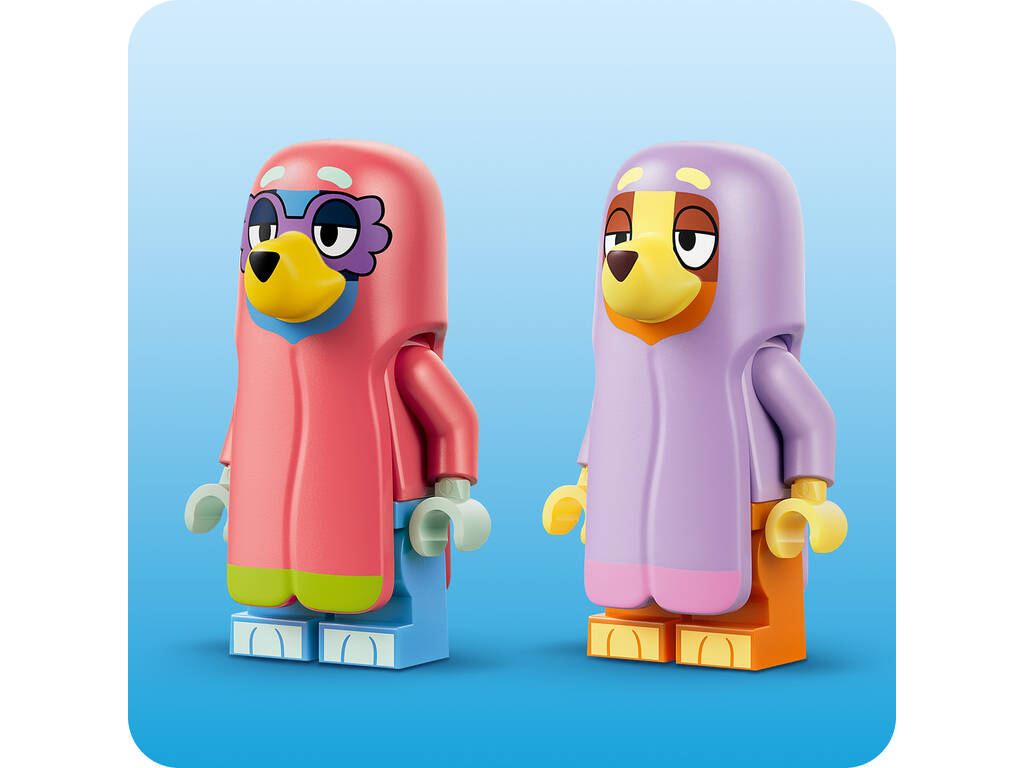 LEGO Bluey Omas mit Bingo und Bluey