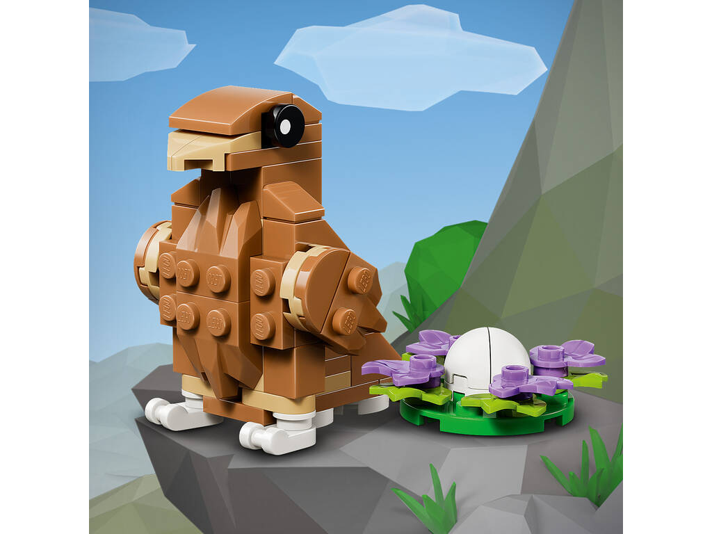 Lego Creator 3 en 1 Adorable hamster avec une fleur