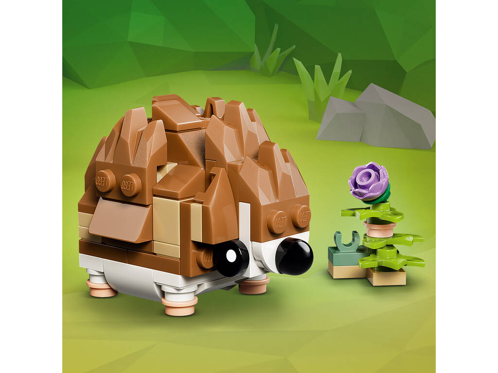 Lego Creator 3 en 1 Adorable hamster avec une fleur