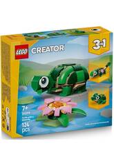 Lego Creator Tartaruga con fiore di ninfea