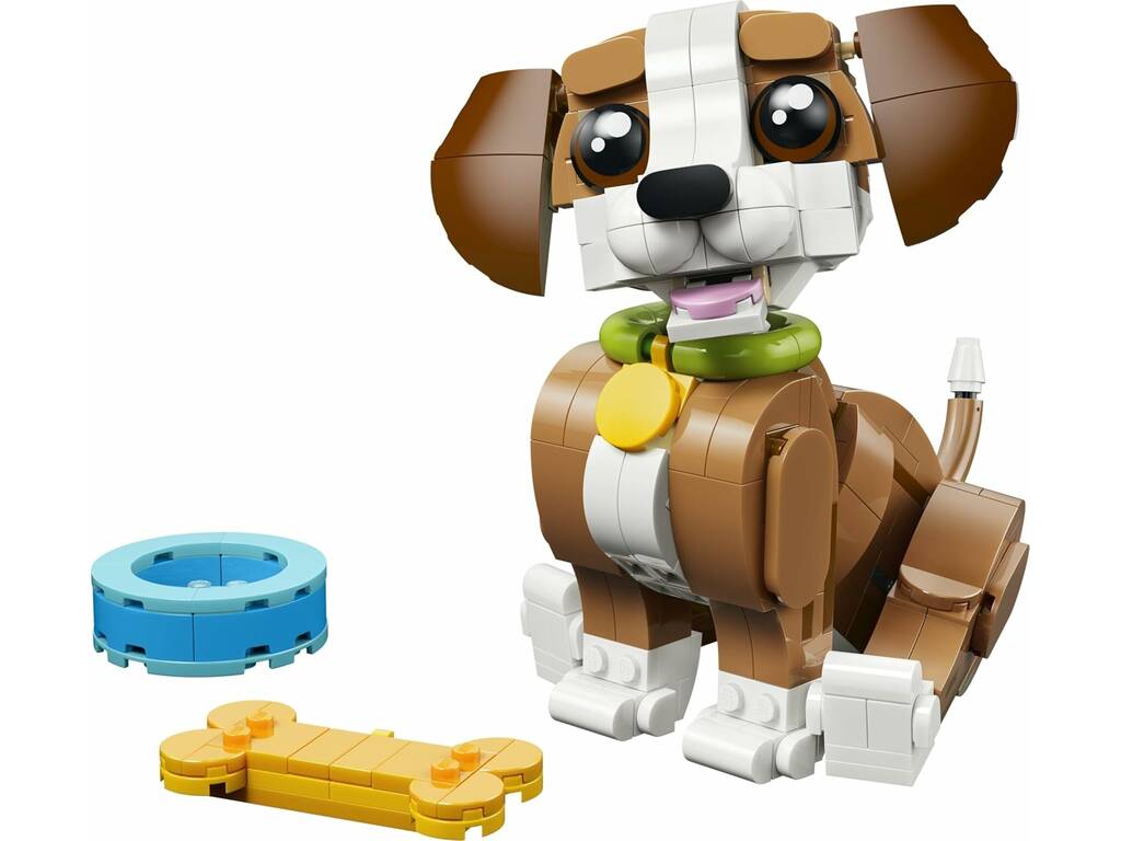 Lego Creator 3 en 1 Simpáticos Animales: Cachorro Juguetón
