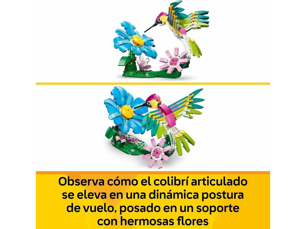 Lego Creator 3 en 1 Fauna Salvaje: Colibrí de Colores