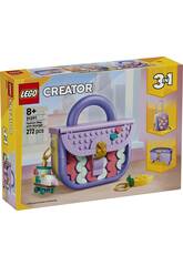 Lego Creator 3 in 1 Borsa dal disegno artistico con scomparto
