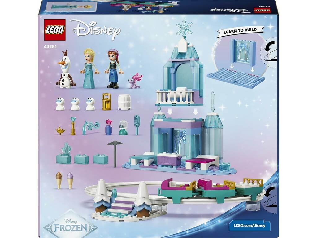 Lego Disney Castillo de Hielo de Elsa y Aventura en la Nieve