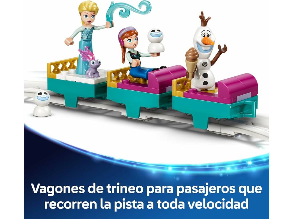 Lego Disney Castillo de Hielo de Elsa y Aventura en la Nieve