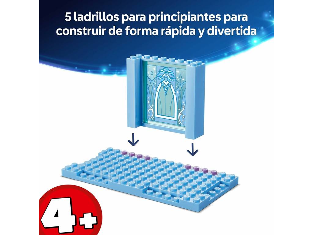 Lego Disney Castillo de Hielo de Elsa y Aventura en la Nieve