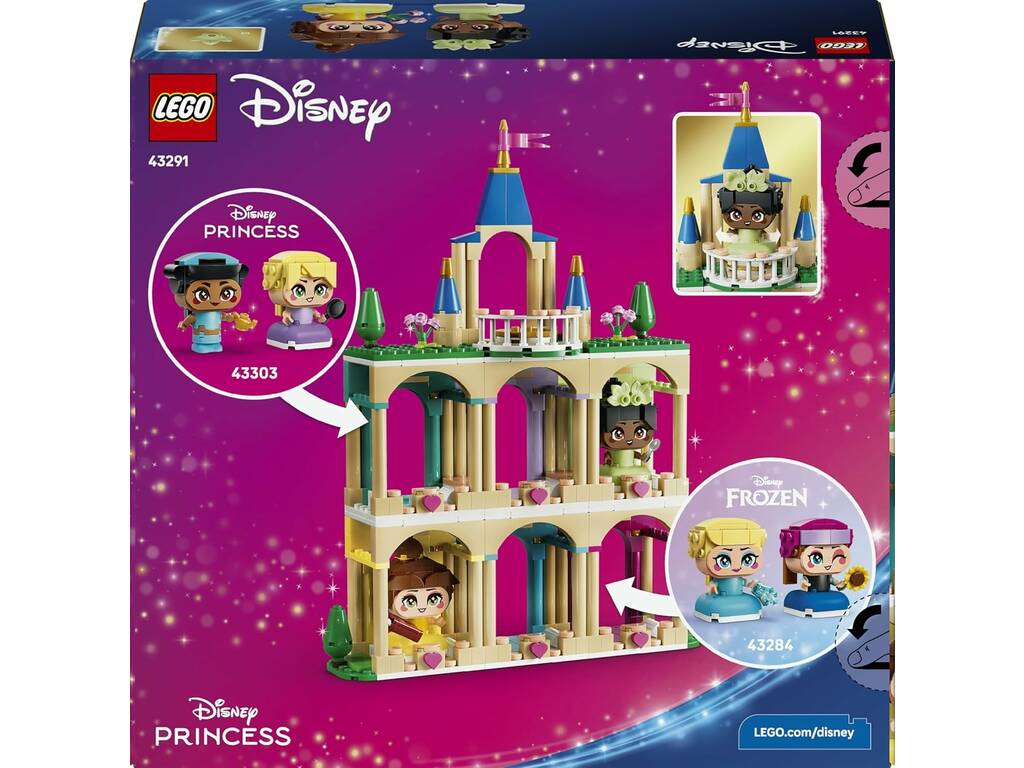 Lego Disney Mini Bella y Tiana con Castillo