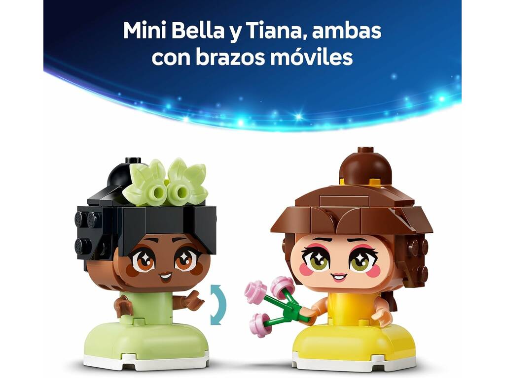 Lego Disney Mini Bella y Tiana con Castillo