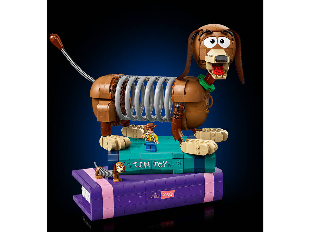 Lego Disney Toy Story: Sujetalibros de Slinky