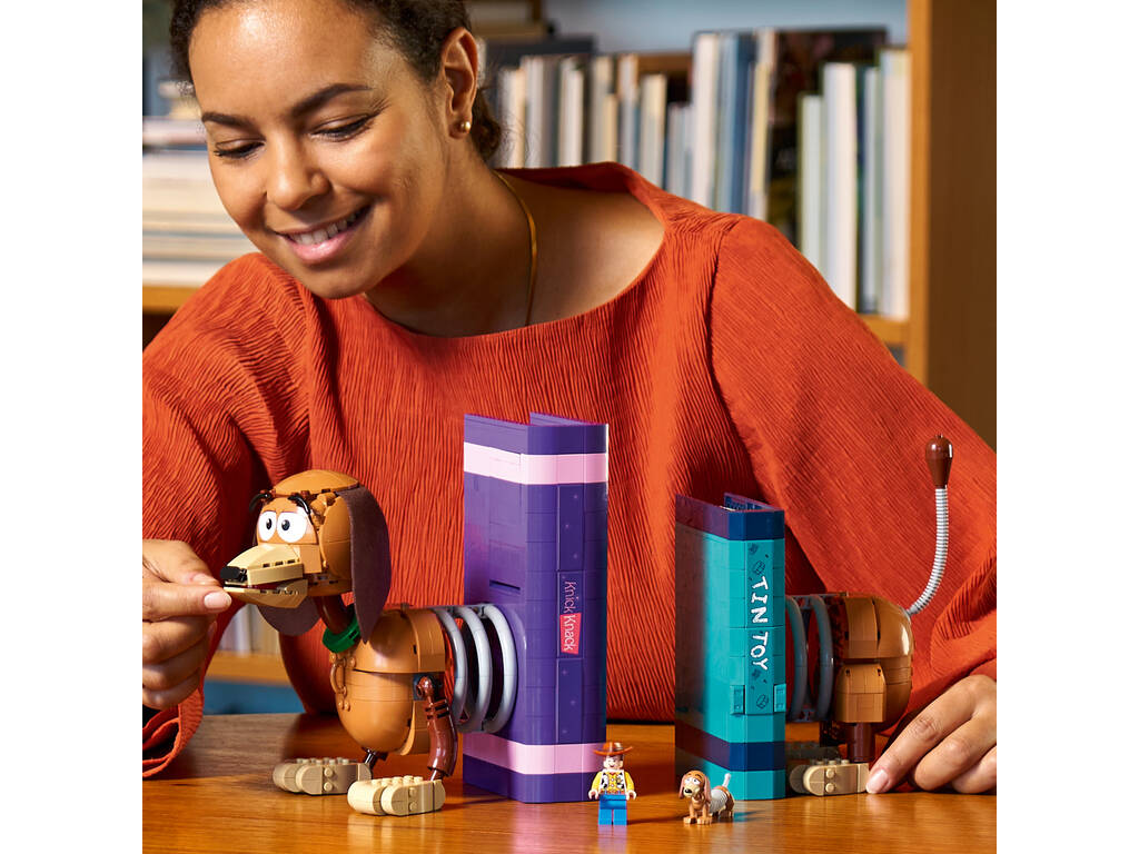 Lego Disney Toy Story: Sujetalibros de Slinky