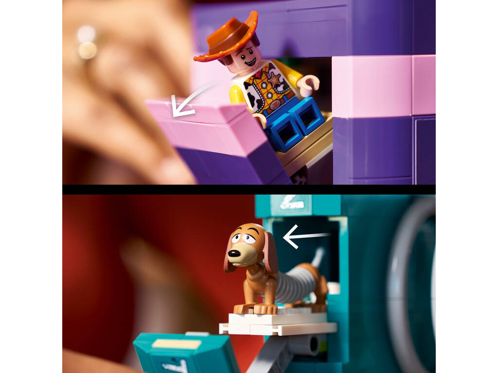 Lego Disney Toy Story: Sujetalibros de Slinky
